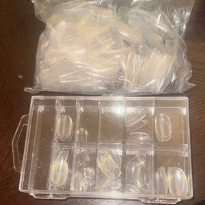 Clear Plastic Full Nail Forms